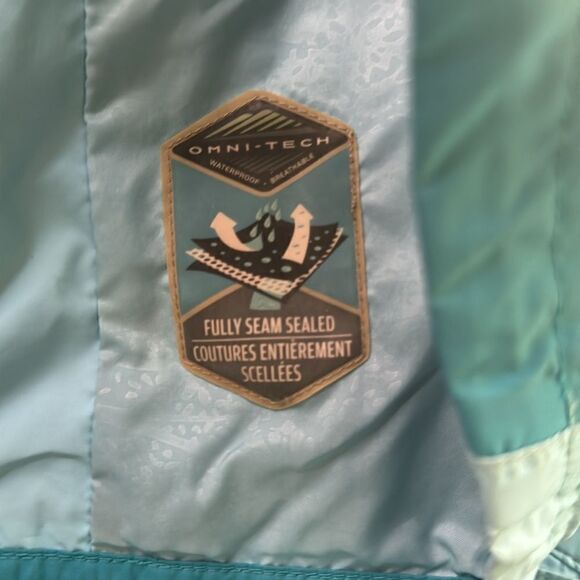 COLUMBIA Omni-Tech Mesh Lined Breathable Packable Windreaker Jacket Size XL - Picture 7 of 7